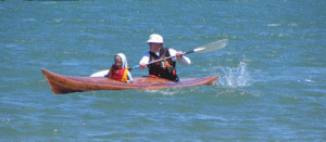 Tandem sea kayak